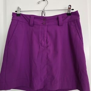 Nike Golf Purple Skort